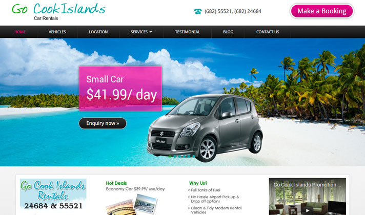 Go CookIslands Car Rentals