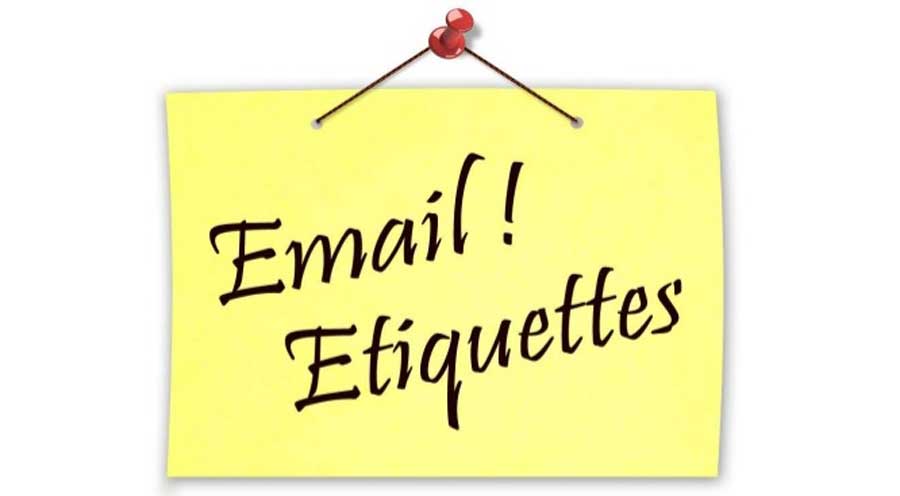 E-mail etiquettes